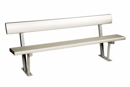 Bayview In-Ground Bench Seat with Backrest